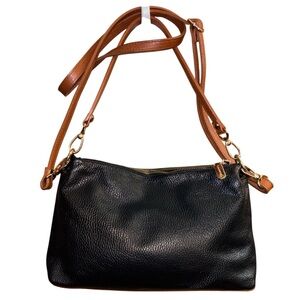 Valentina Italian Leather- Double Zip